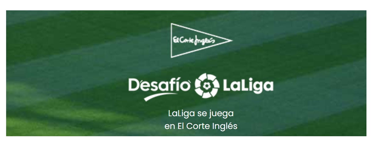 desafiolaliga , laliga, desafio, corte ingles, programapublicidad