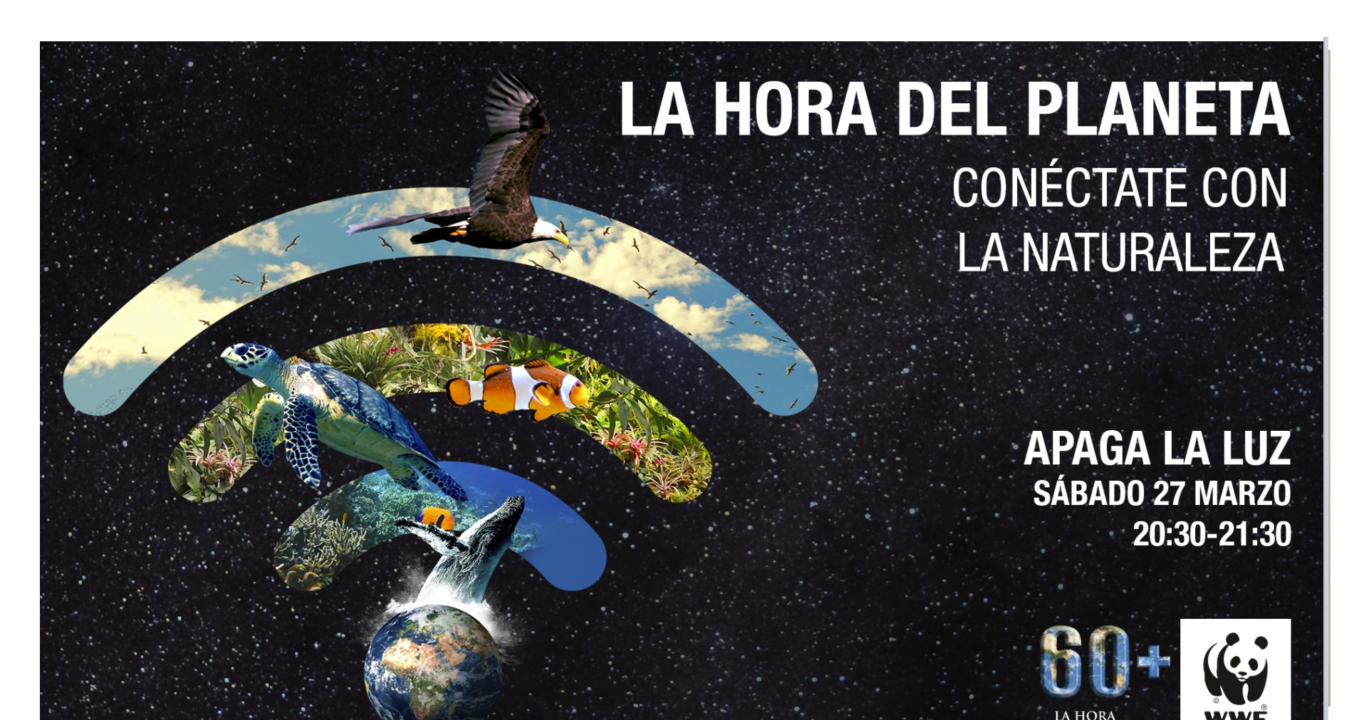 hora del planeta, wwf, Gustavo Corral ,diseño, programapublicidad