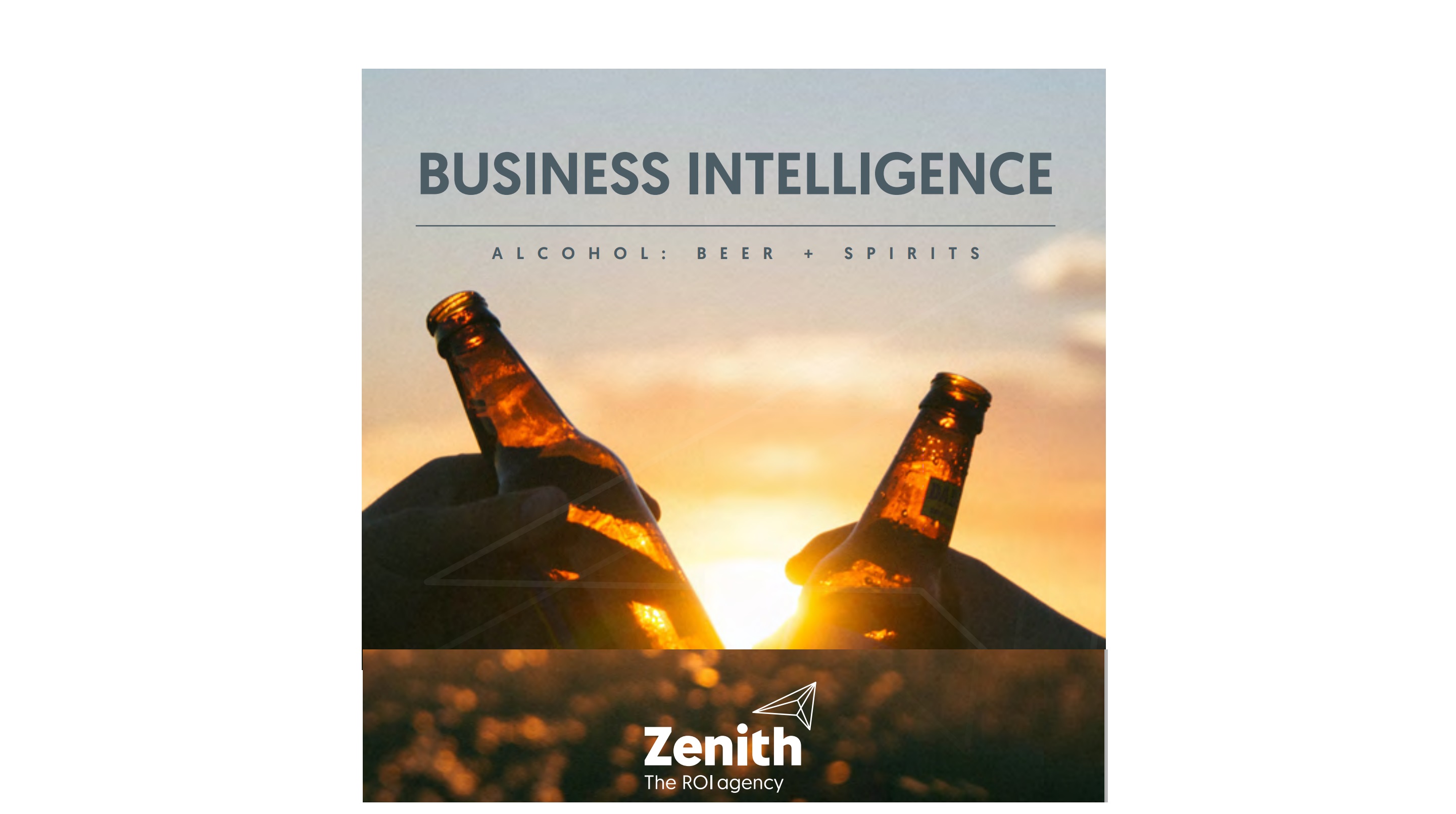 BUSINESS intelligence, zenith, alcohol, beer, spirits,programapublicidad