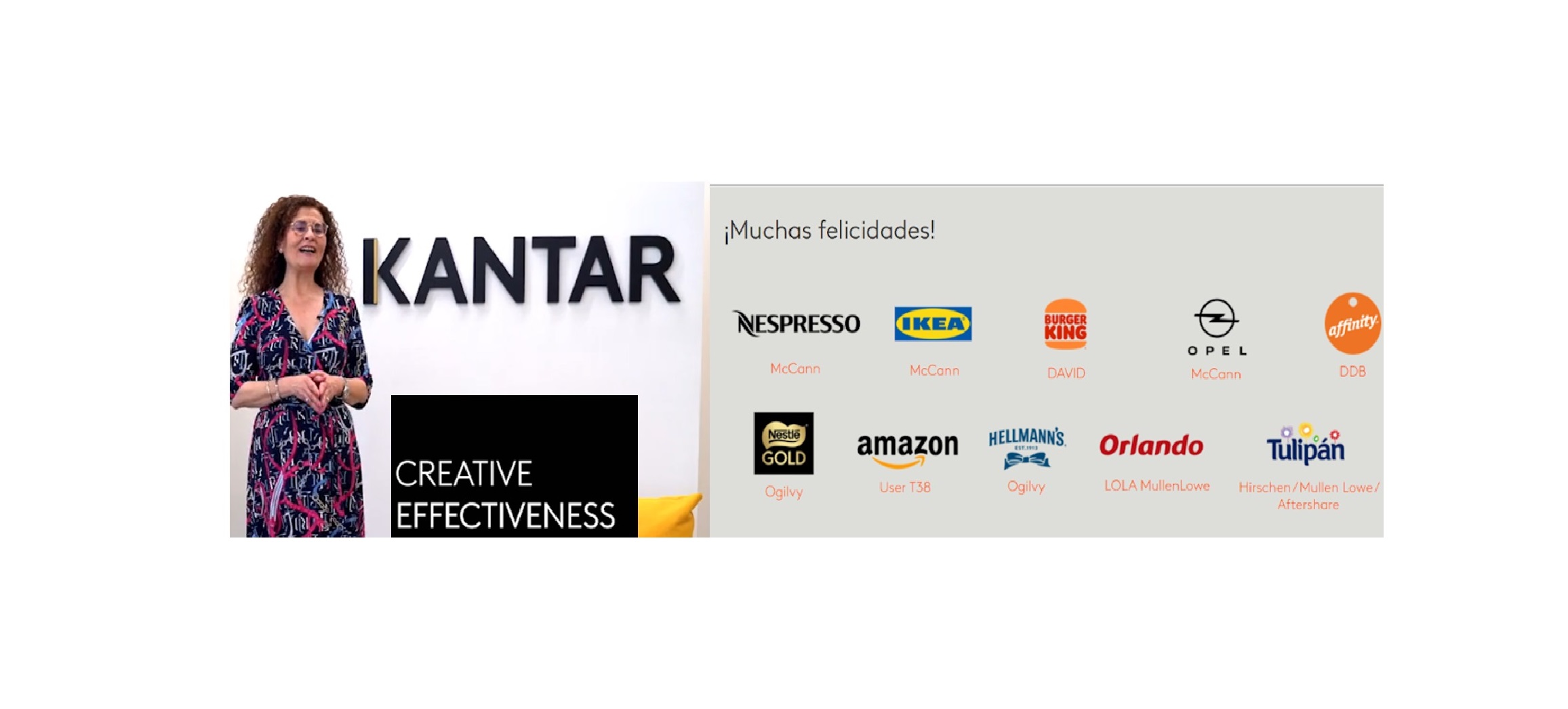 ganadores, Isabel Almarcha, kantar , creative , effectiveness, awards, programapublicidad