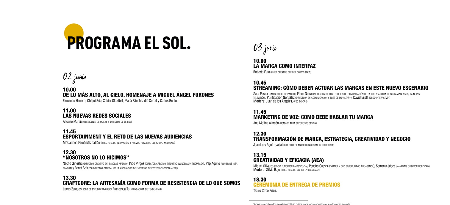 programa, el sol. 2021,programapublicidad