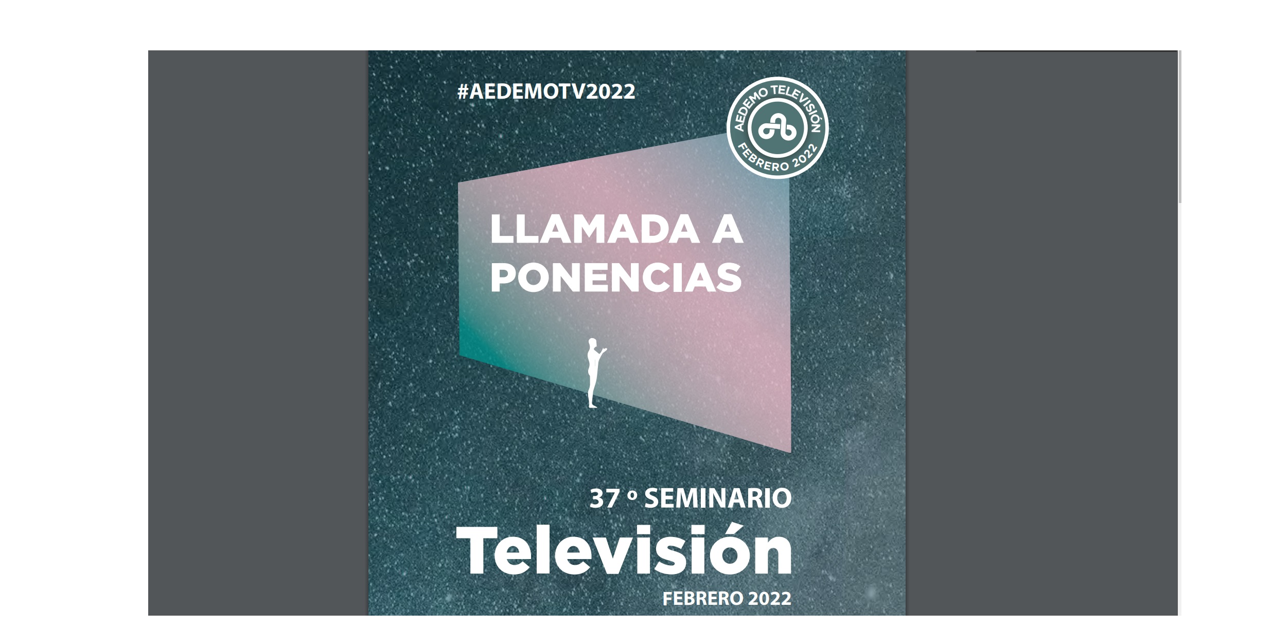 #AEDEMOTV2022, opnencias programapublicidad