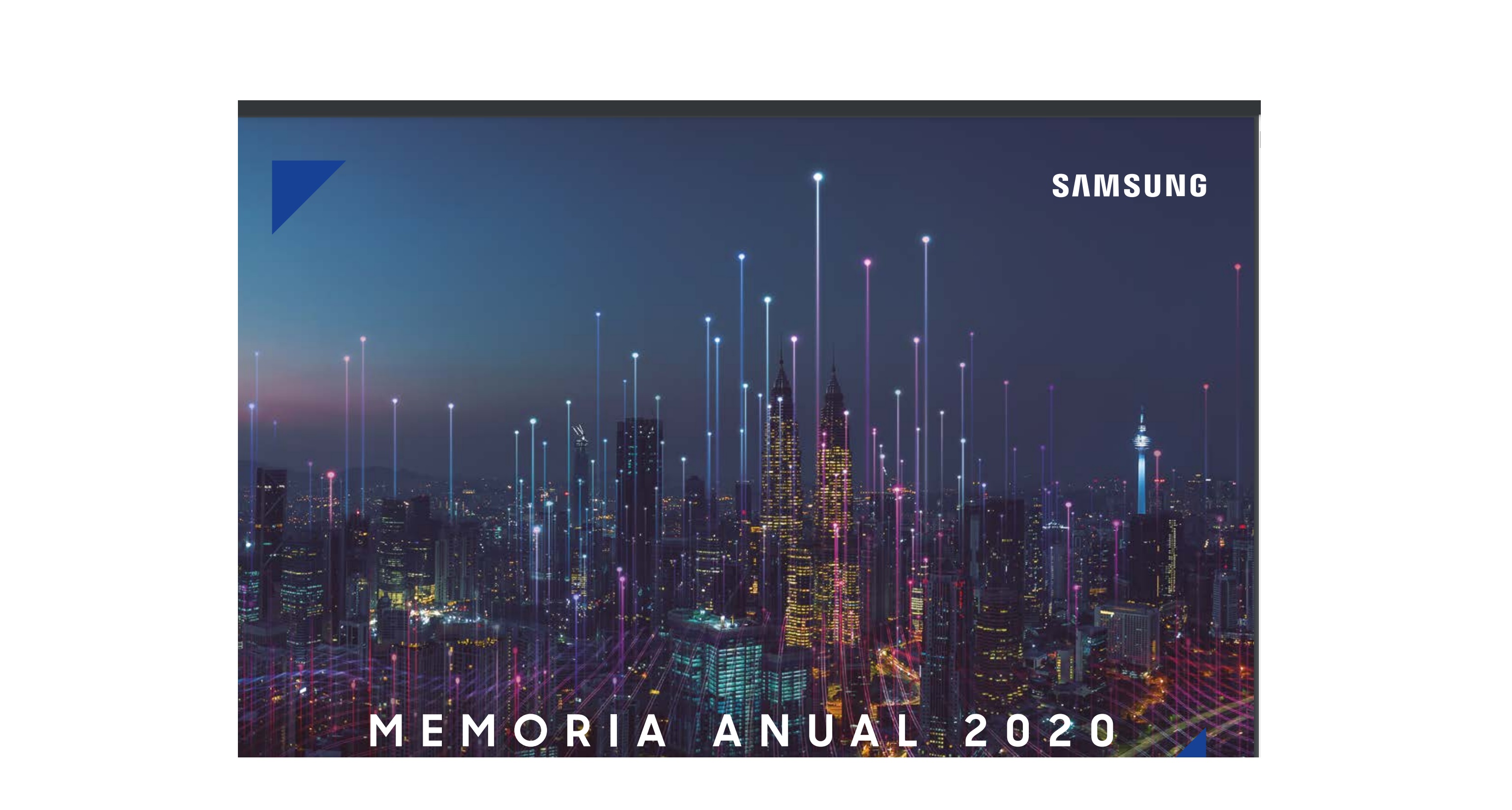 memoria, anucla 2020, samsung electronics ,programapublicidad