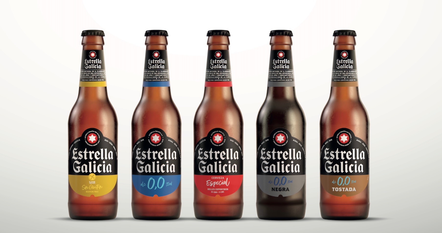 nuevas botellas, diseño, estrella Galicia, Hijos Rivera,programapublicidad