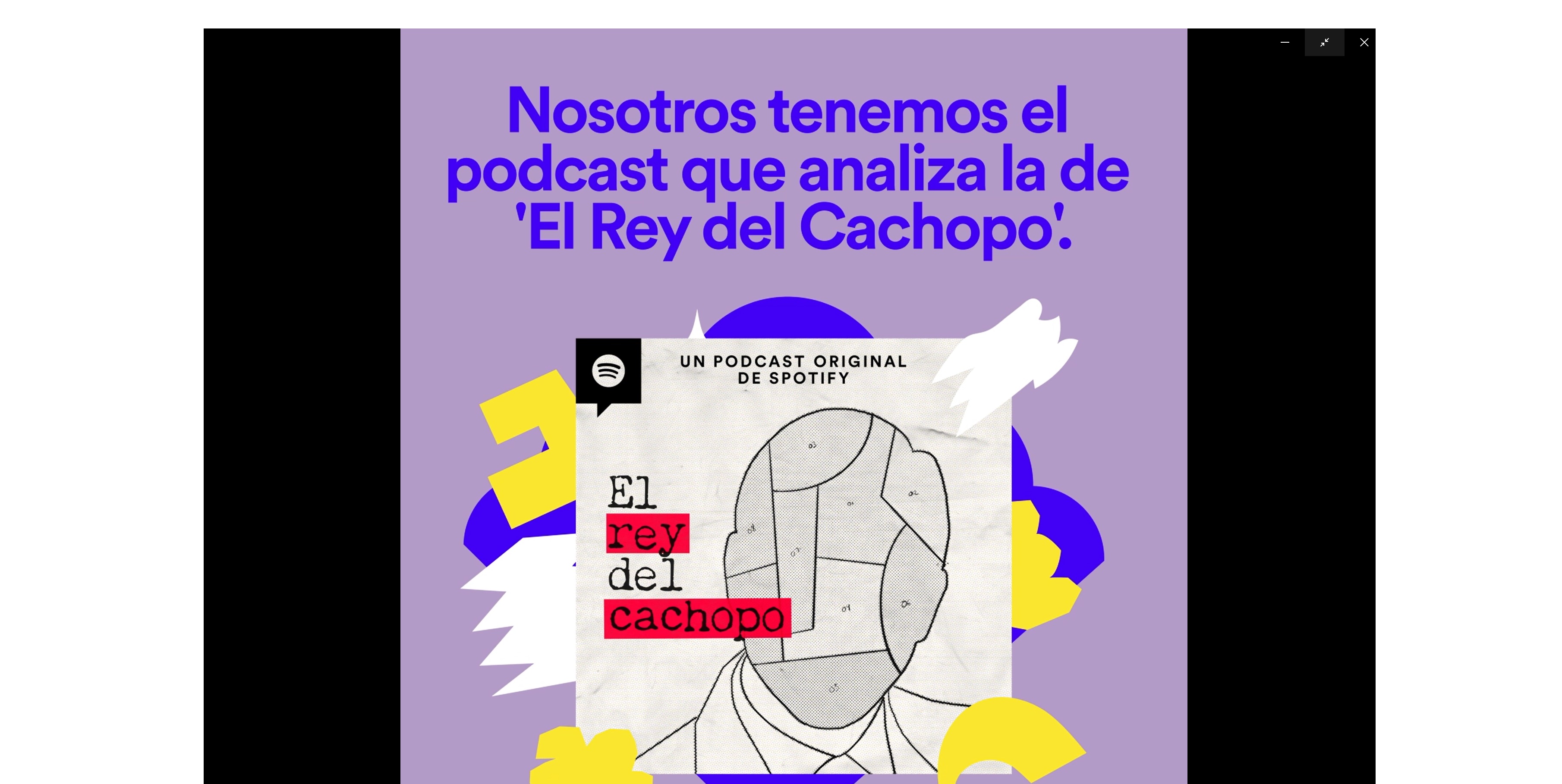spotify, rey, cachopo,podcast,PROGRAMAPUBLICIDAD