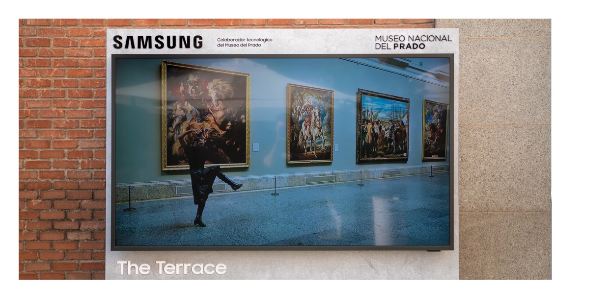 samsung, the terrce, museo, prado, programapublicidad