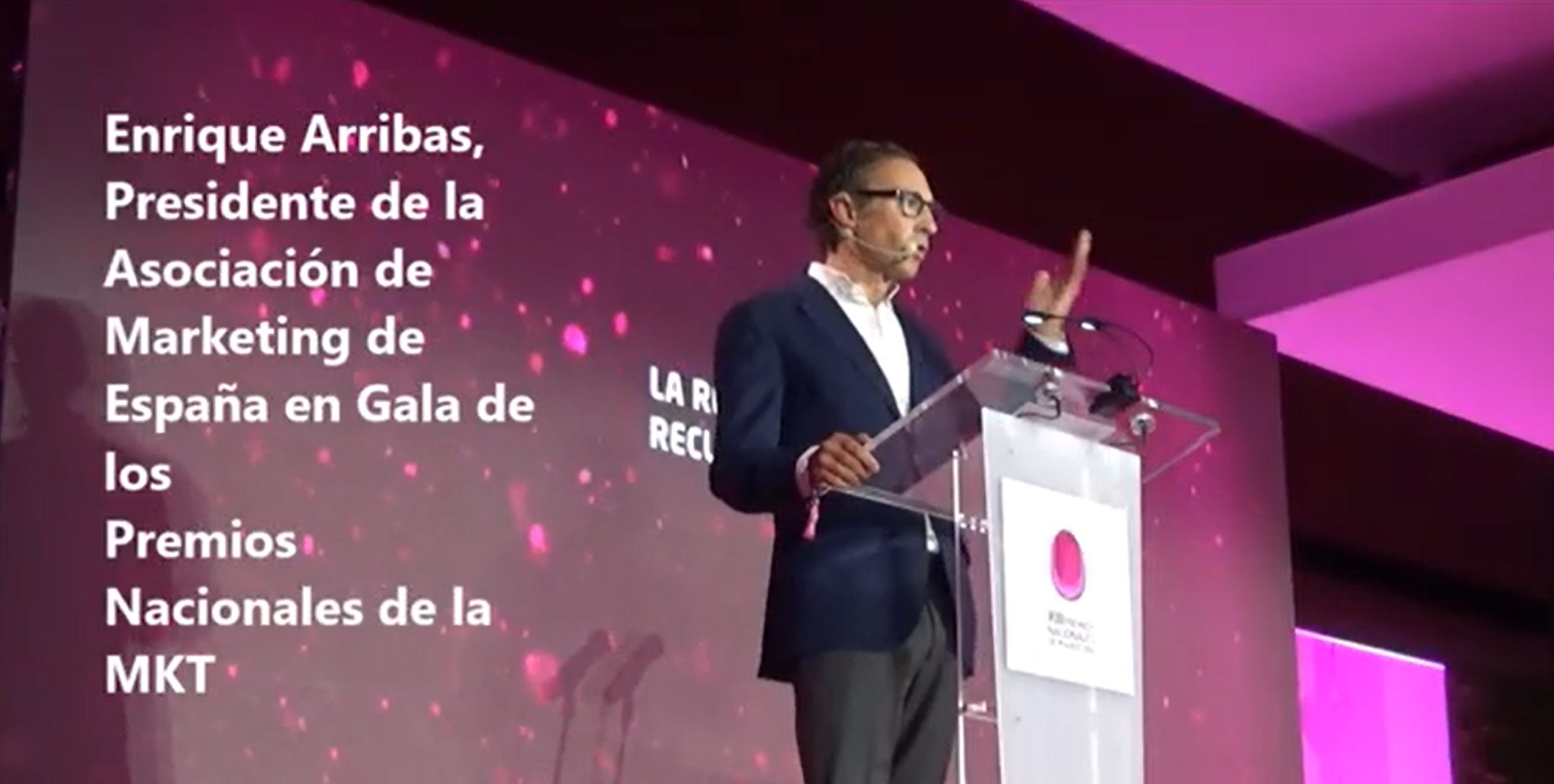 Enrique Arribas , Gala de los Premios Nacionales de la MKT, santander, mkt, programapublicidad