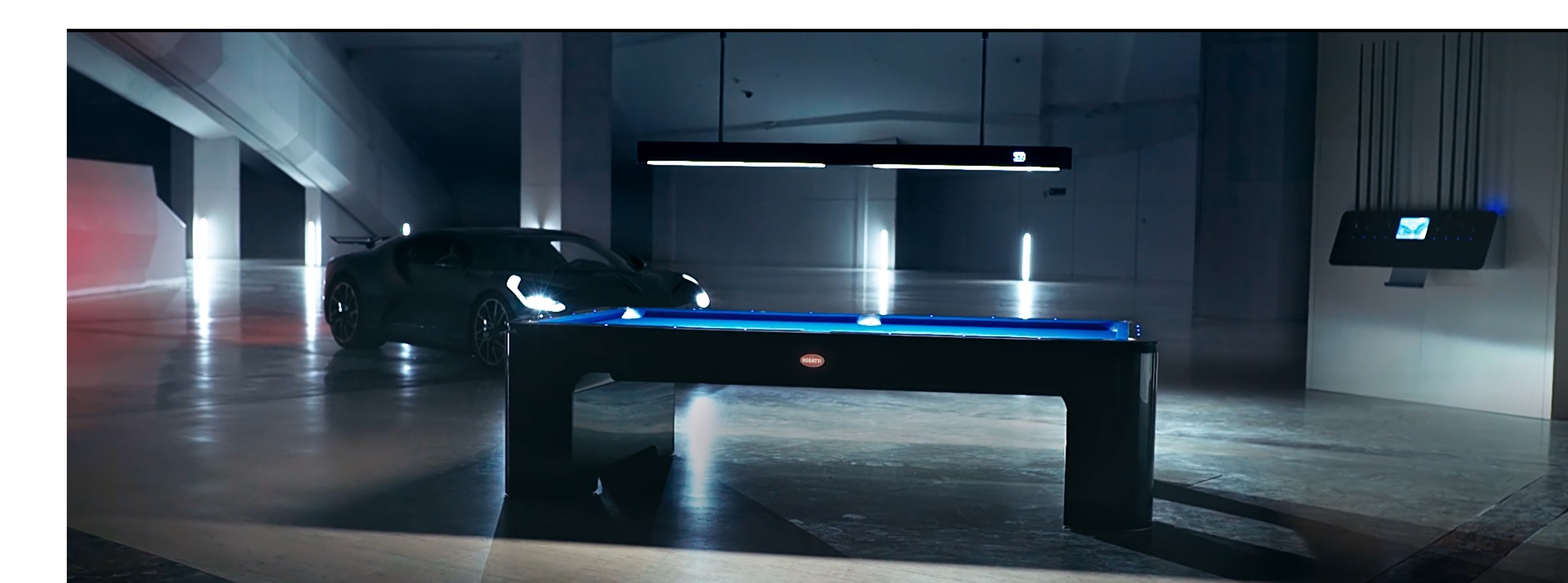Verve Creative Group produce , video , 100 segundos, lanzamiento, mesa ,Bugatti Pool ,Table, programapublicidad