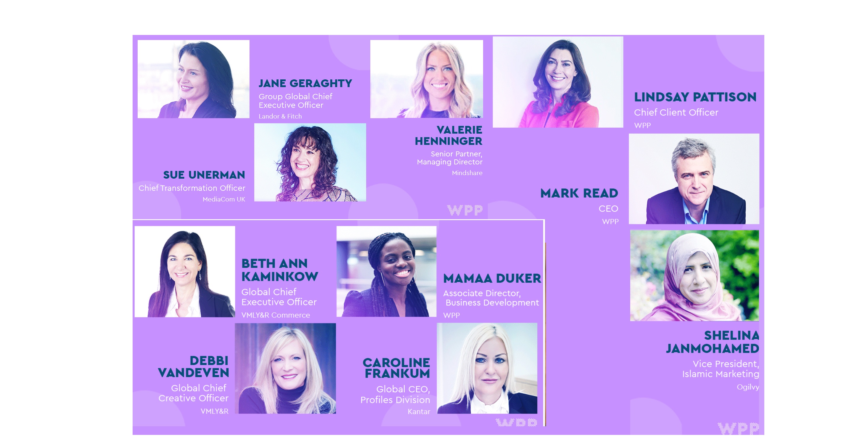 WPP , named , HERoes Women Role ,Model Lists ,2021 , championing ,women , business , creating , gender , diverse ,workplace. , programapublicidad