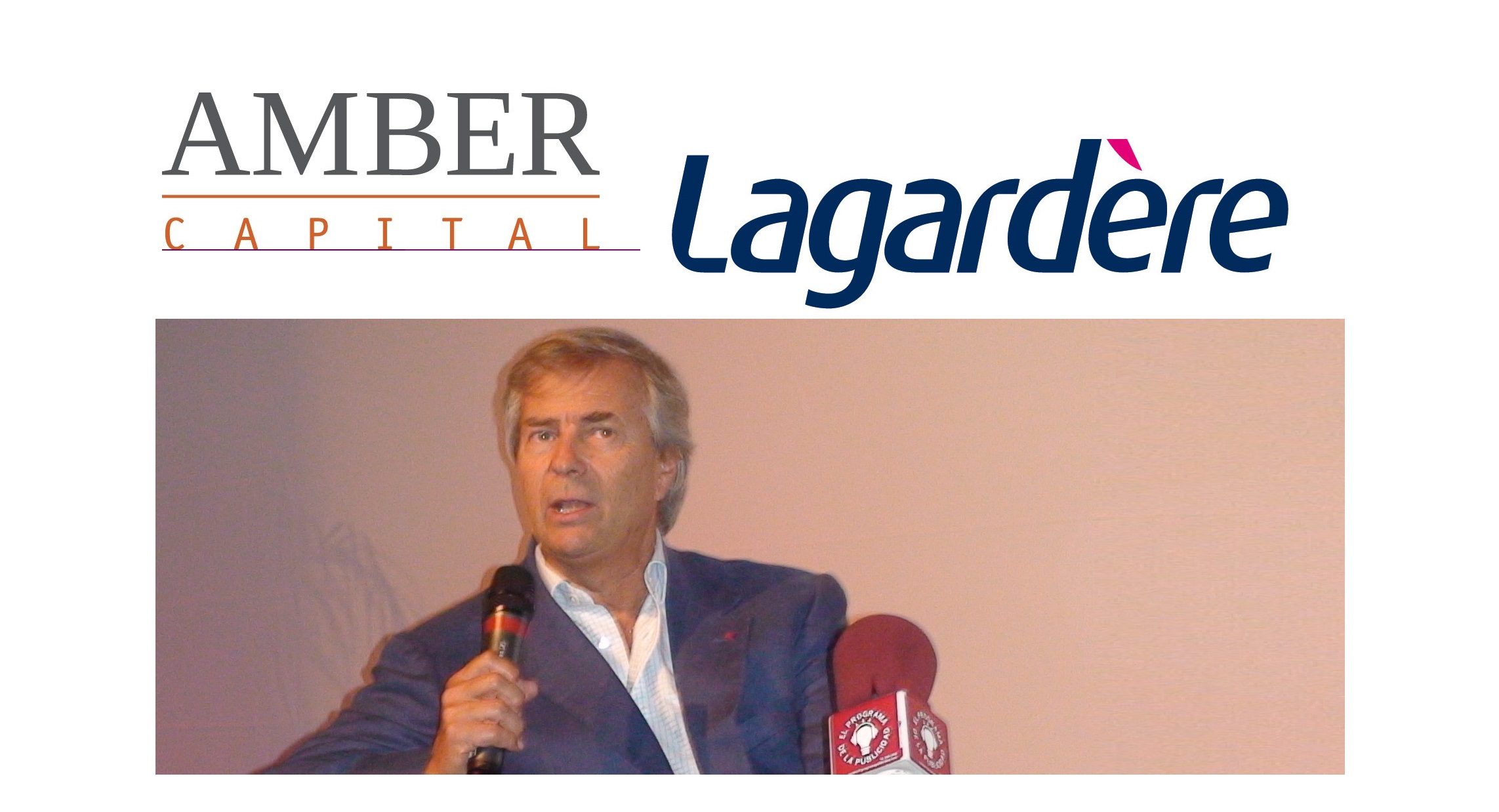 amber capital , lagardere, vivendi ,Bollore, programapublicidad