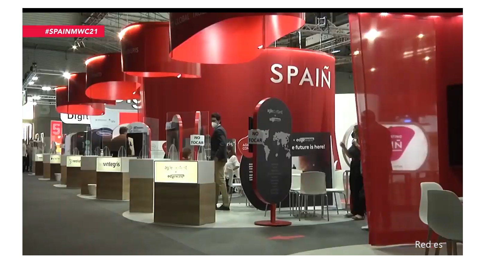 Red.es ,plazo , empresas españolas ,Pabellón de España , MWC Barcelona 2022,#MWC22 #SpainMWC22, programapublicidad