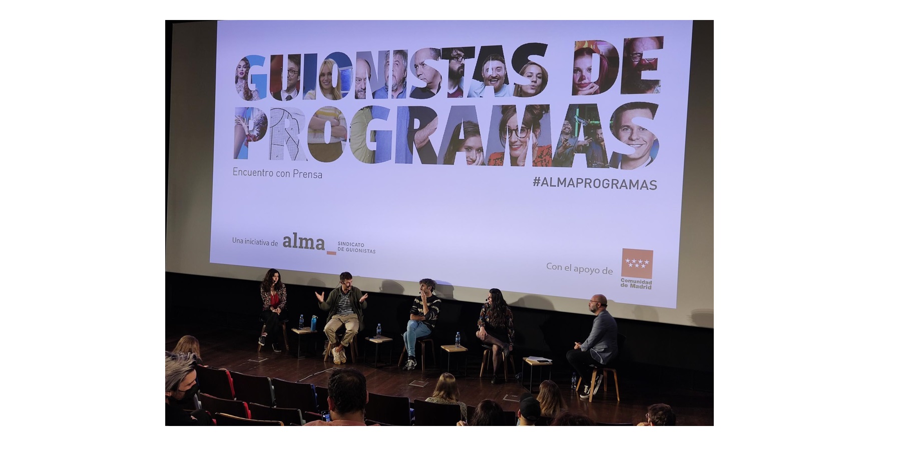 Sindicato de Guionistas , ALMA ,Guionistas ,Programas 2021 ,televisión del futuro ,imitar , formato PODCAST , será multipantalla, programapublicidad