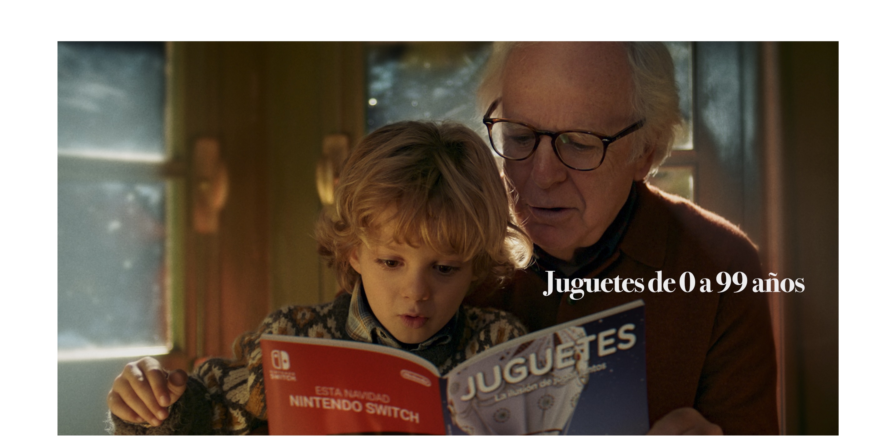 Sra. Rushmore ,agencia ,campaña ,Juguetes ,Navidad , abuelo, niño, catalogo, El Corte Inglés,programapublicidad