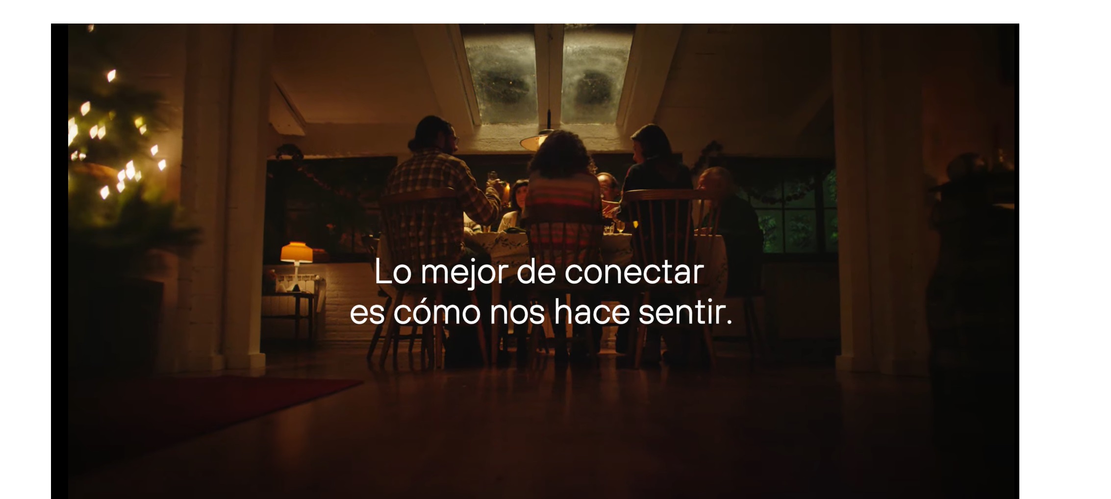 Campaña ,Navidad , Telefónica, Lo mejor de conectar , es cómo nos hace sentir, campaña ,publicidad , Telefónica , CYW, Carmelo, Willy,programapublicidad