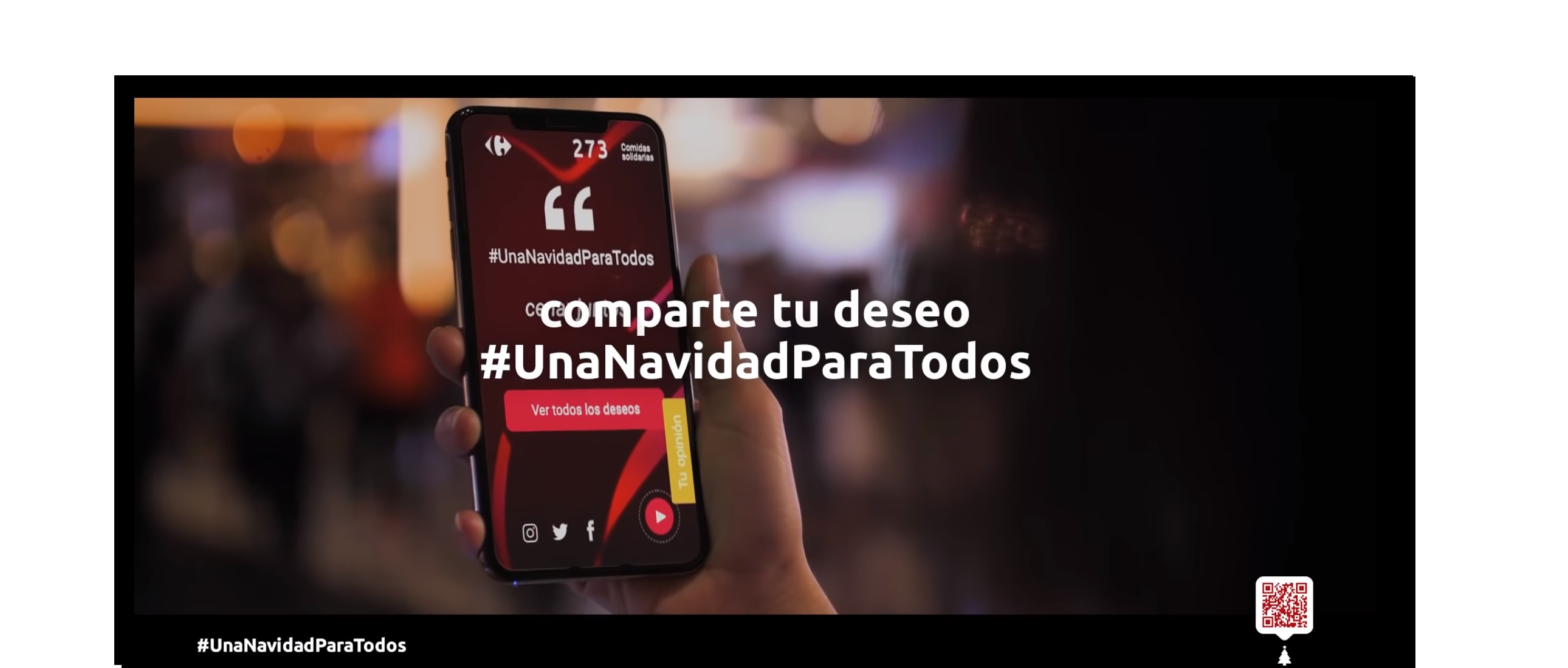 Carrefour, Publicis, Navidad, somos más de Navidar, que de recibir. #UnaNavidadParaTodos, programapublicidad