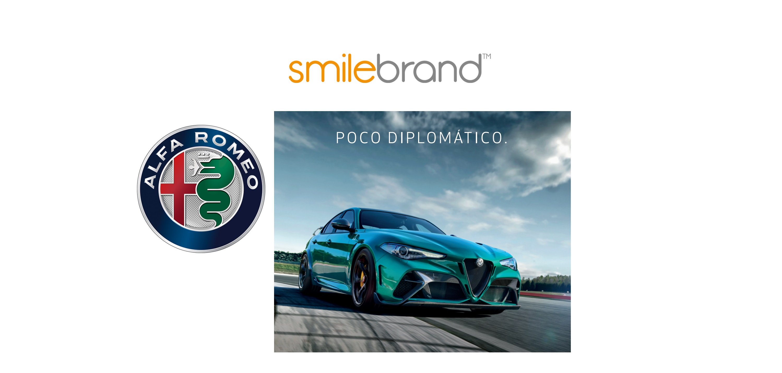 Smilebrand ,agencia , medios, España , Alfa Romeo, programapublicidad