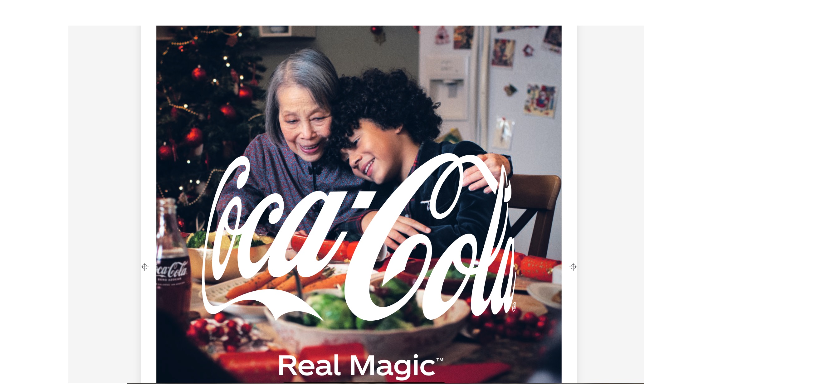 coca-cola, fin año, 2022, tv, real magic, programapublicidad