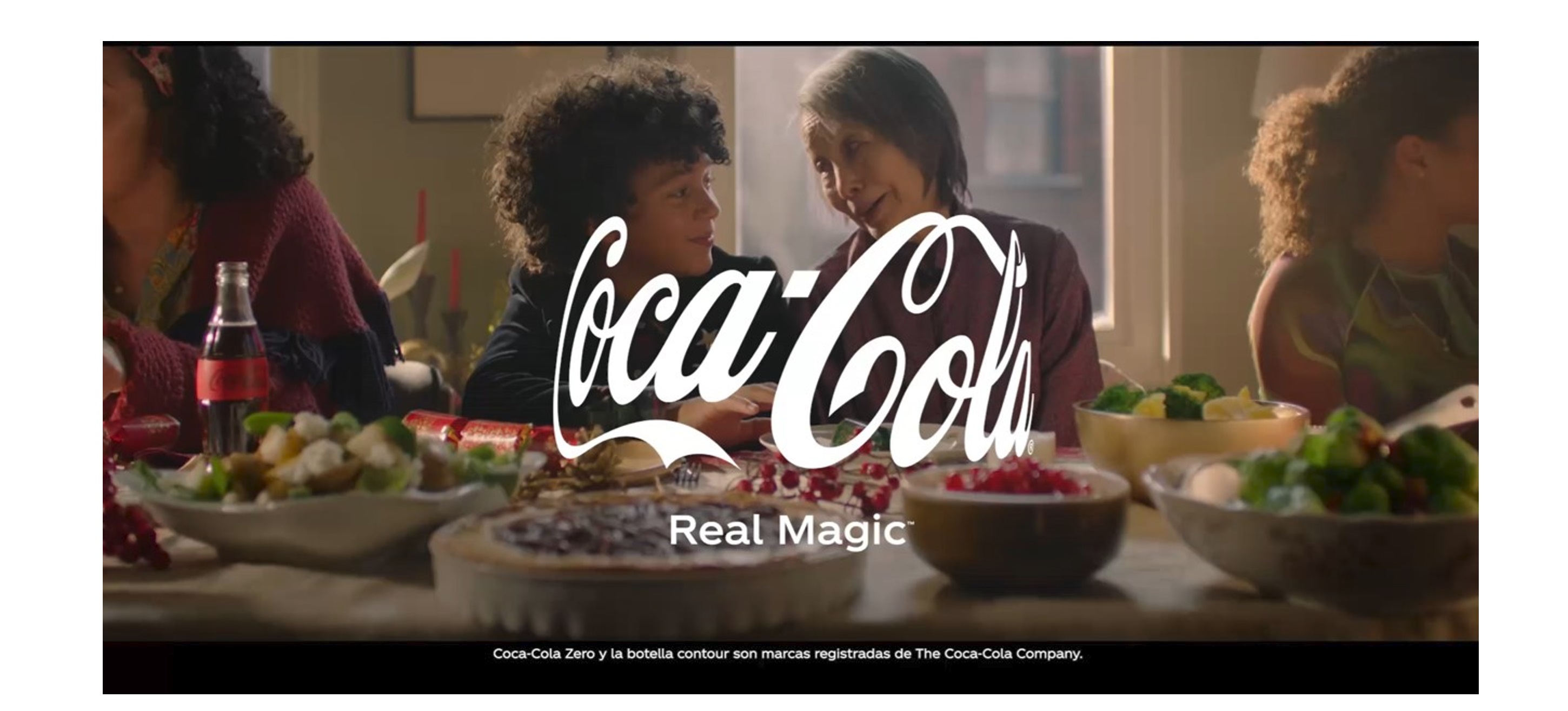 coca-cola, fin año, 2022, tv, real magic, programapublicidad