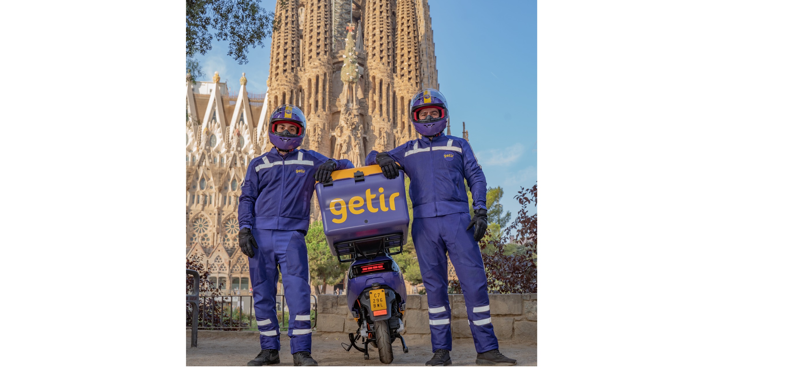 Getir, entrega ultrarrápida , campaña publicitaria , transporte urbano , Madrid ,Barcelona, programapublicidad