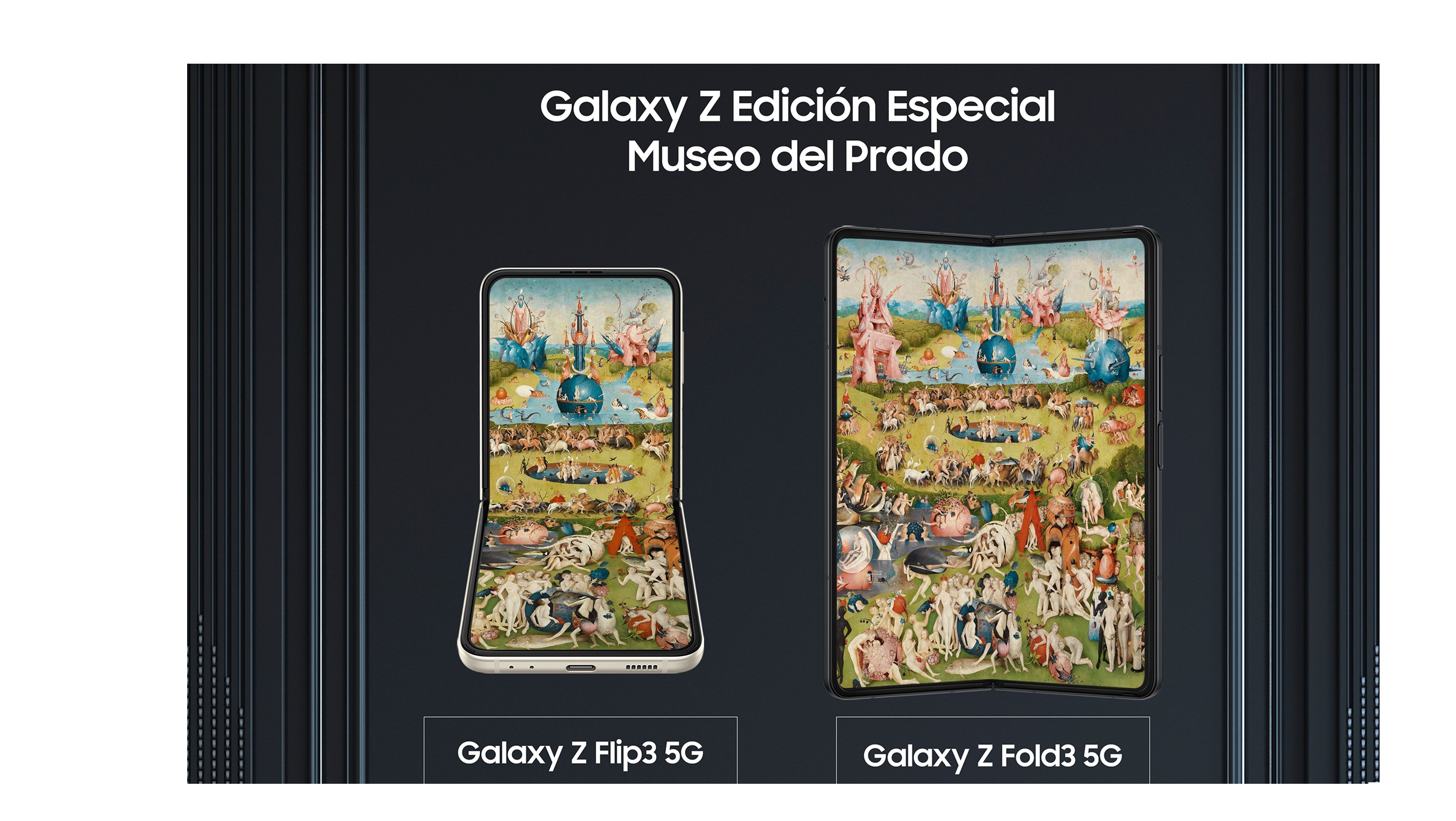 Museo Del Prado , dispositivos ,Samsung , Galaxy Z Fold3 5G ,Z Flip3 5G ,programapublicidad