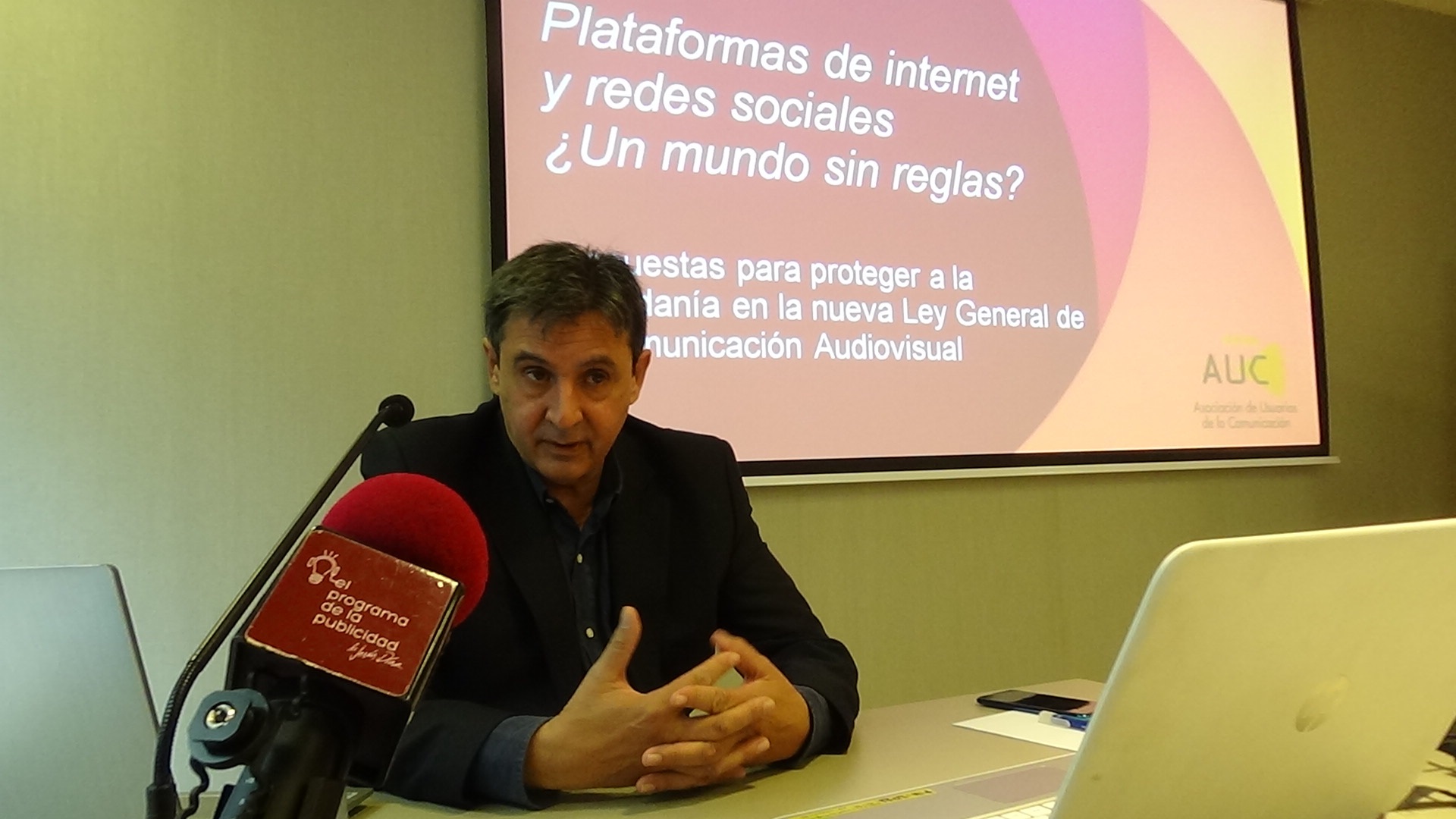 Alejandro Perales, auc, ley audiovisual, plataformas, reglas, programapublicidad