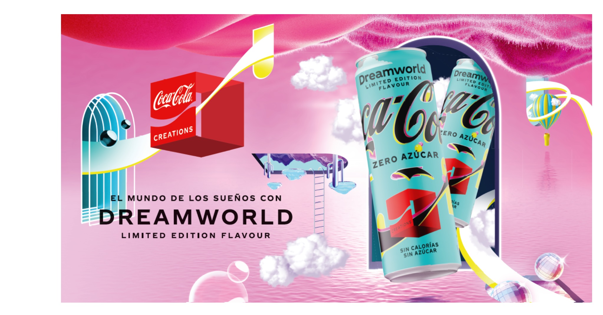 Llega a España CocaCola Dreamworld, sabor Zero Azúcar de Edición